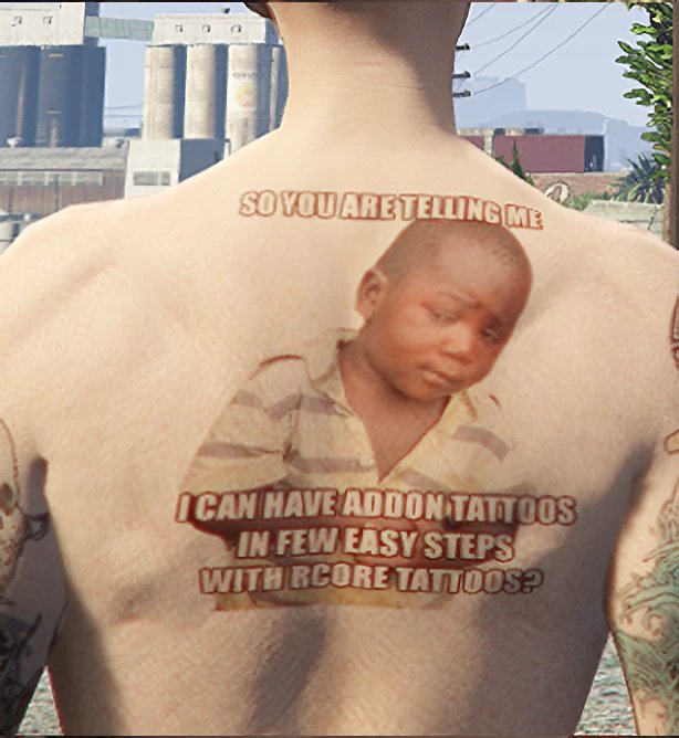 FiveM Tattoos - Business + Job & Addon tattoos! [ QB / ESX / QBOX ] product image (1)