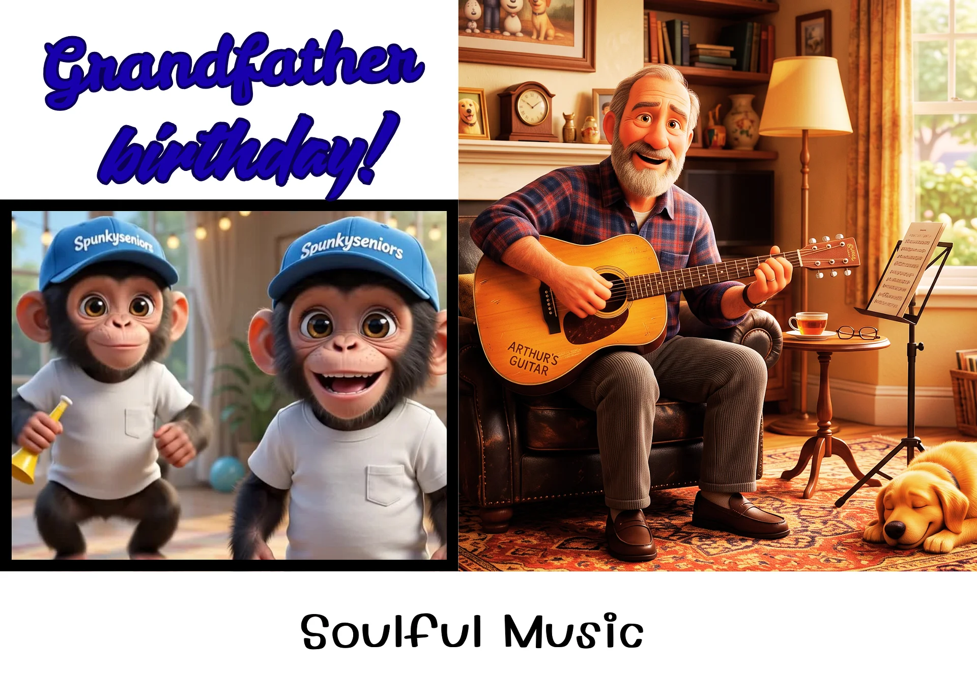 Soulful Music: Grandfather Birthday product image (1)