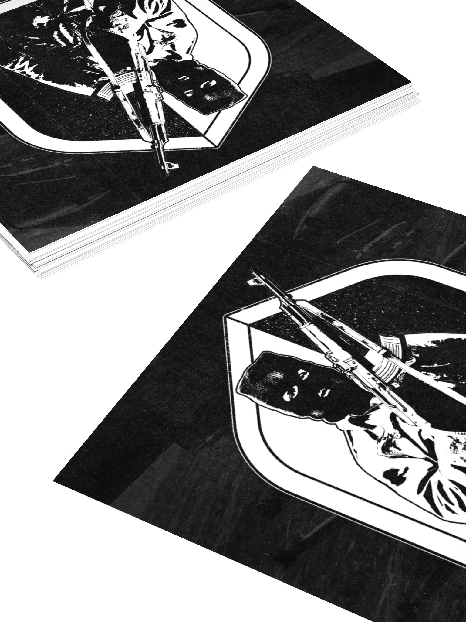 "NO SOLUTION" STICKER product image (10)