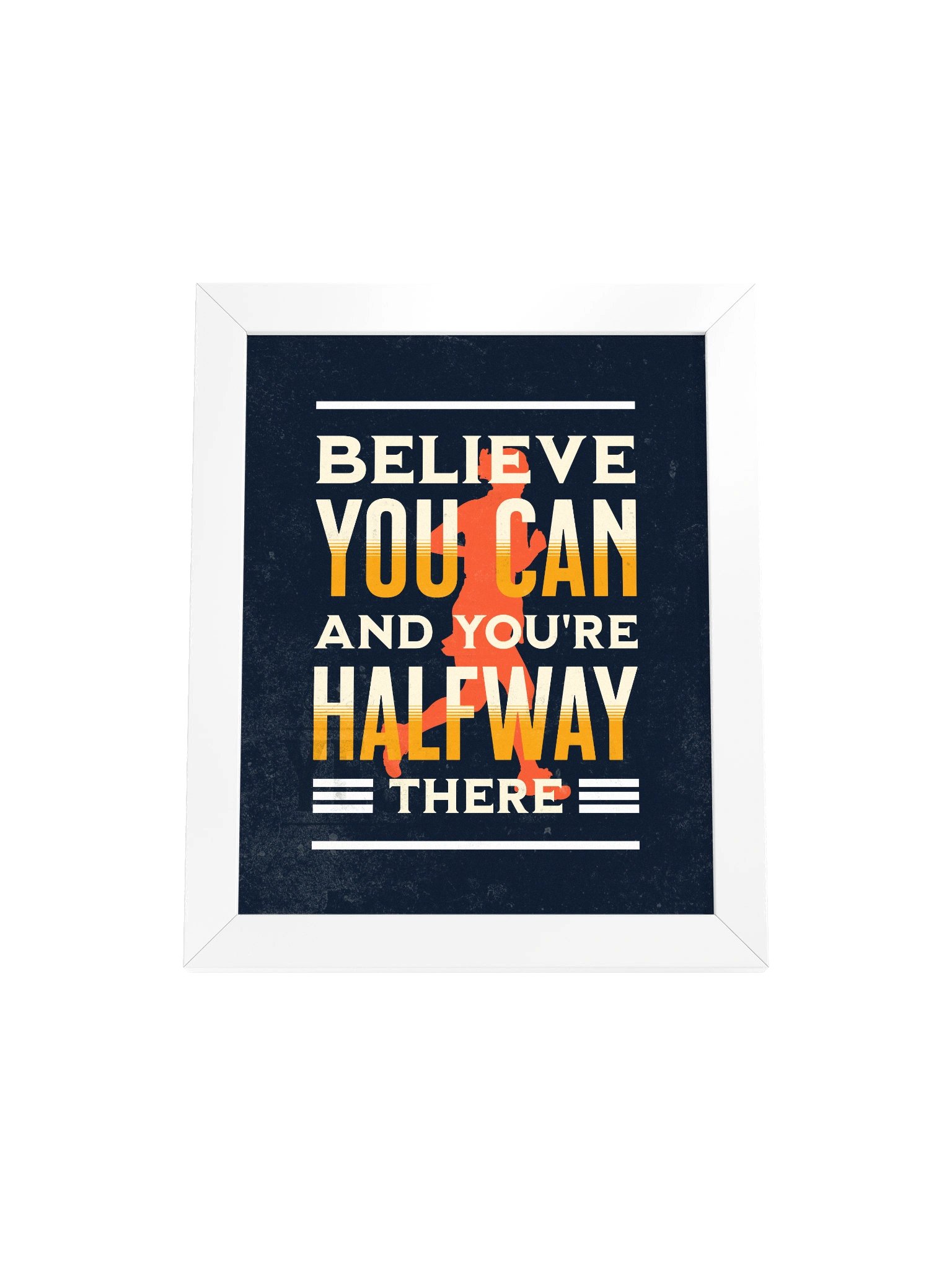 Believe You Can - Inspirational Running Poster product image (1)