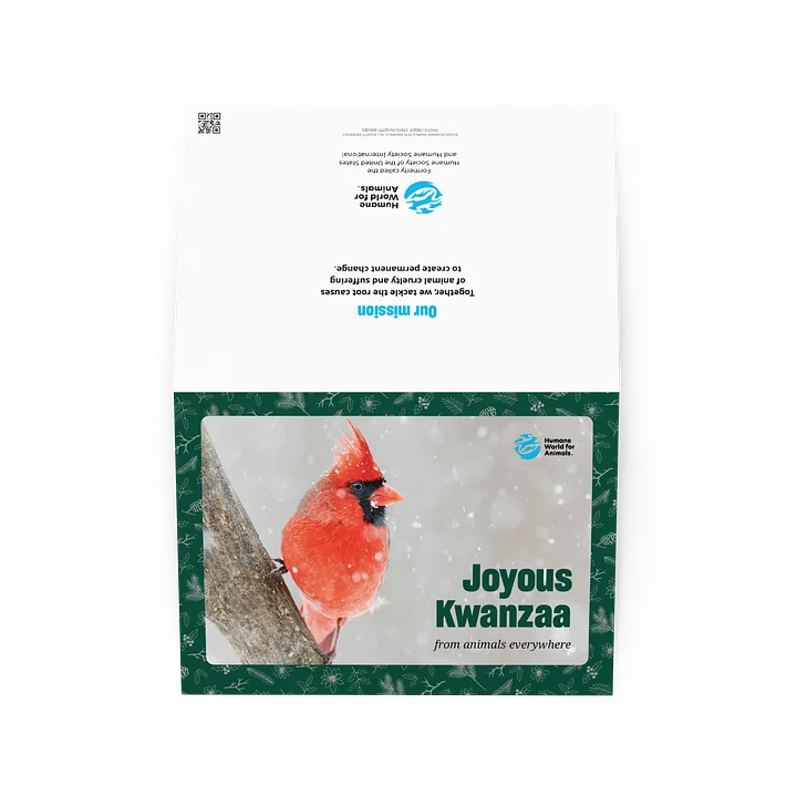 Kwanzaa card - Bird design product image (2)