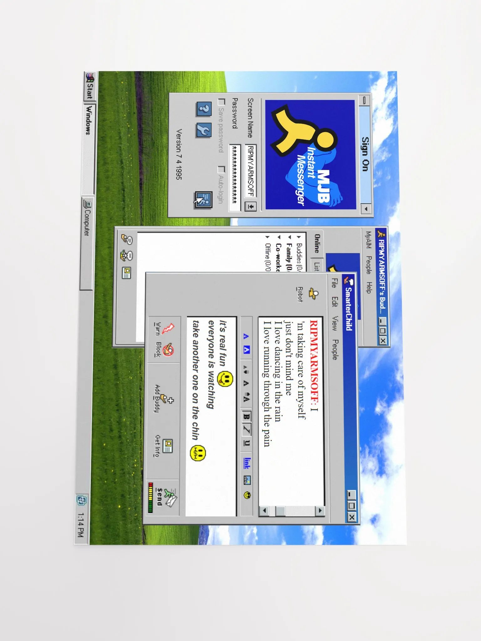 the party - RIP AOL Poster product image (1)