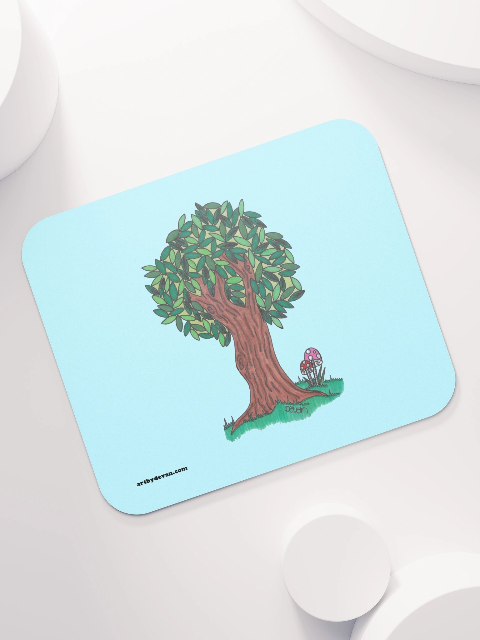 Leafy Tree Mousepad product image (7)