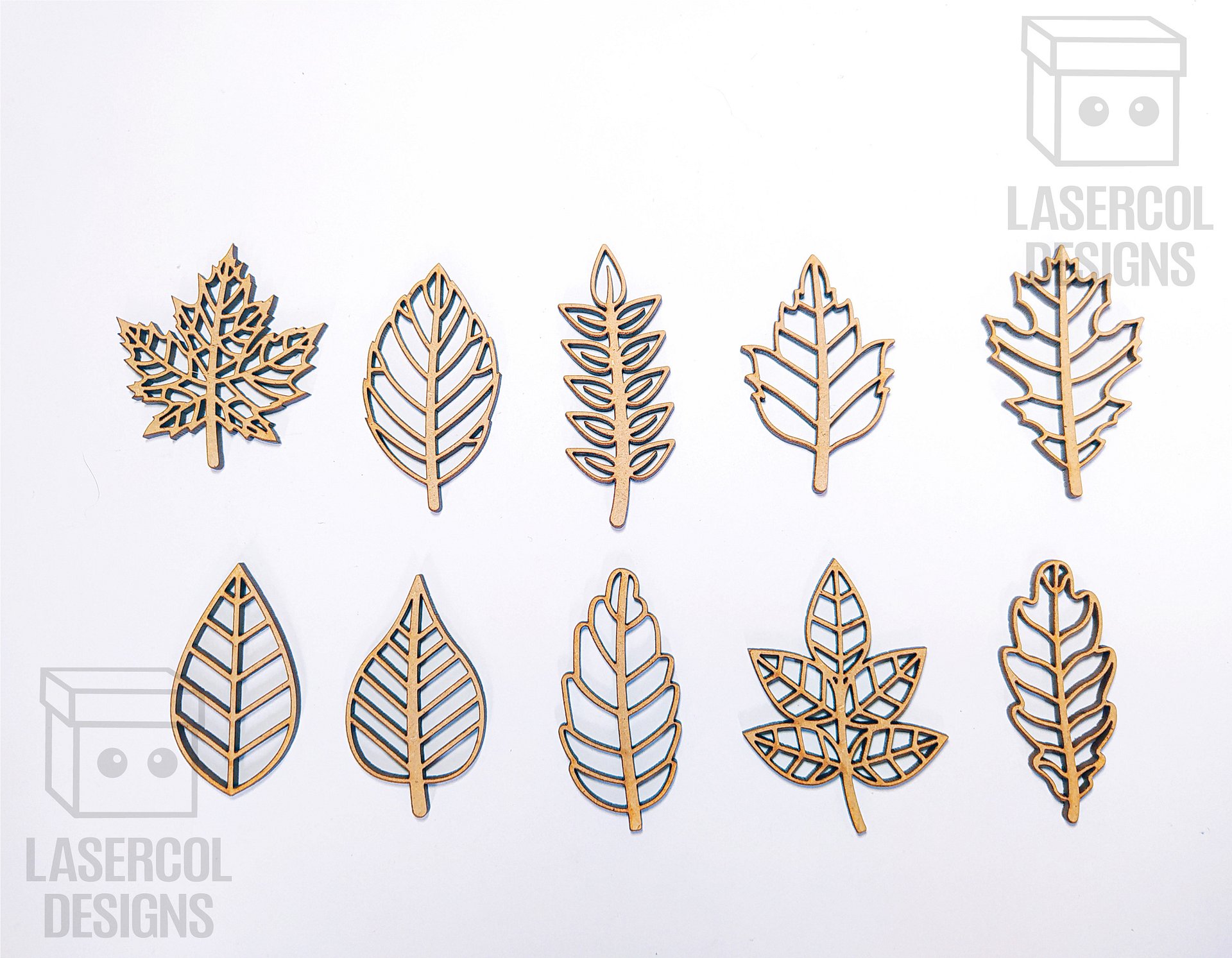 Leaves Cut Outs - Laser Cut Files product image (10)