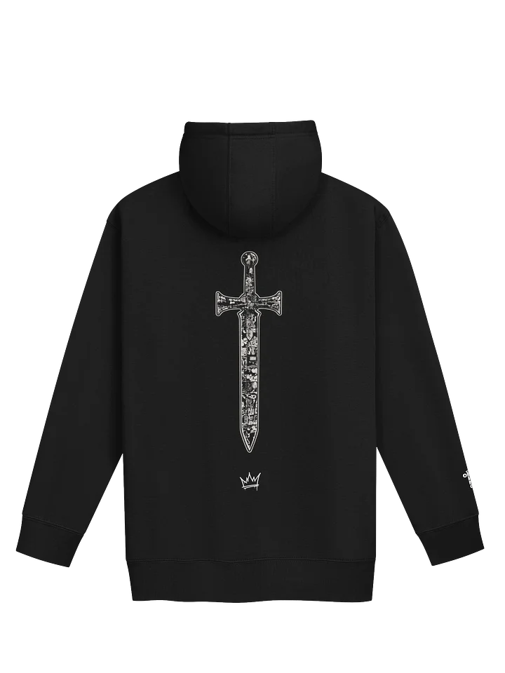 ONE KING Crusader Oakeshott Premium Soft Blend Hoodie with embroidered sleeve logo product image (1)