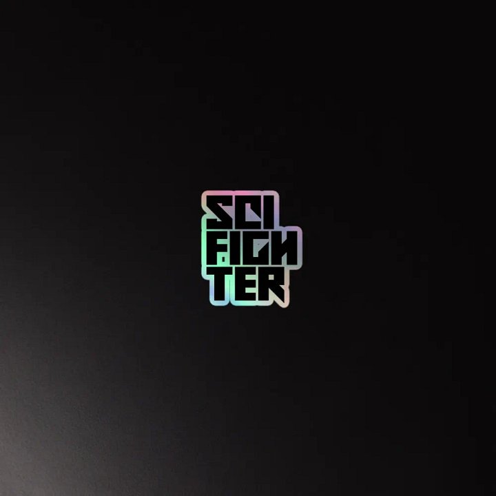 SCIFIGHTER STACKED STICKER product image (4)