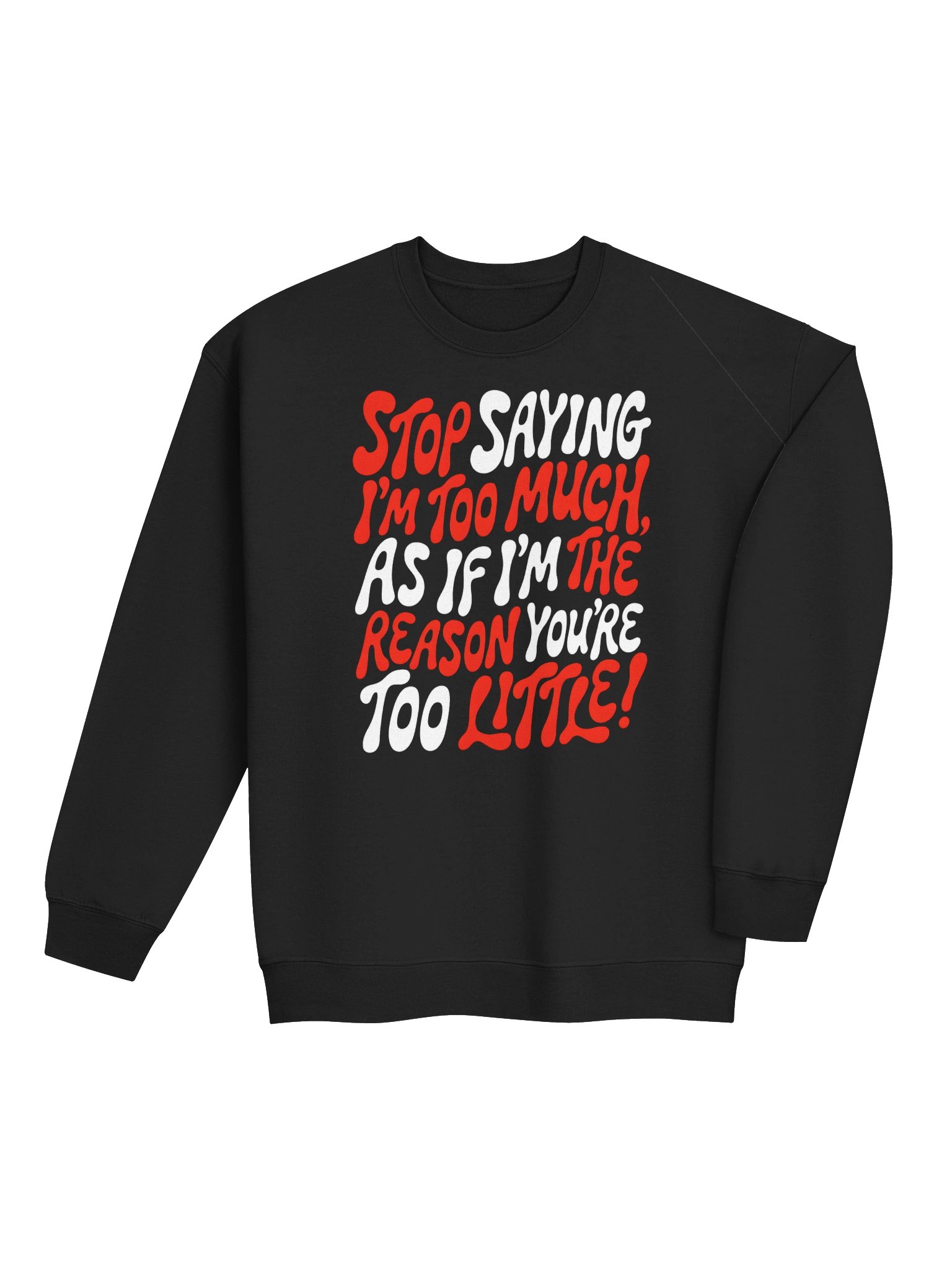 You're Not Too Much Human Design Manifestor Sweatshirt product image (5)