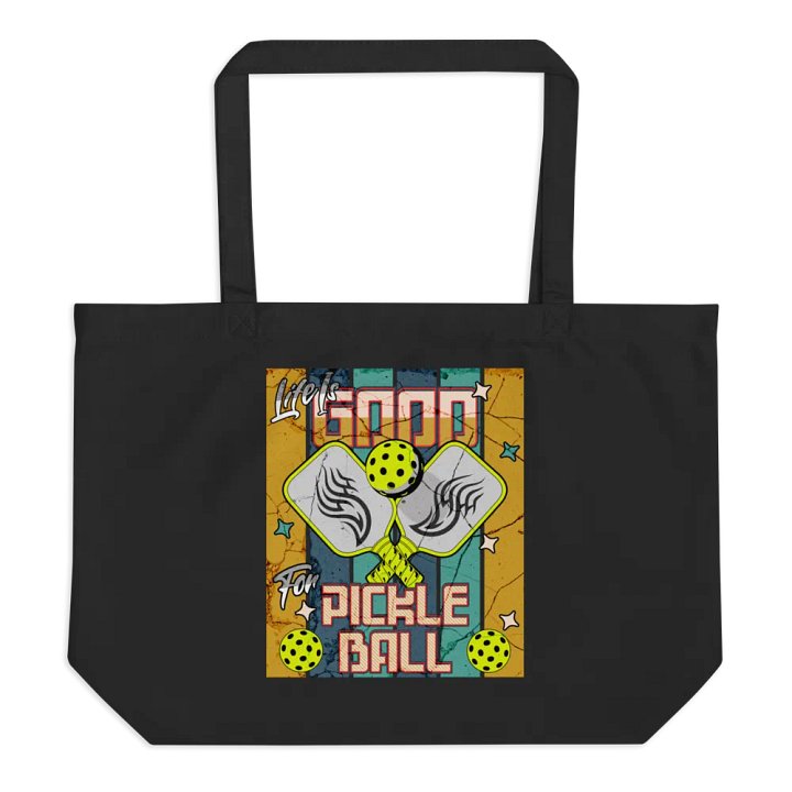 Life Is Good For Pickleball Vibes Tote Bag product image (1)