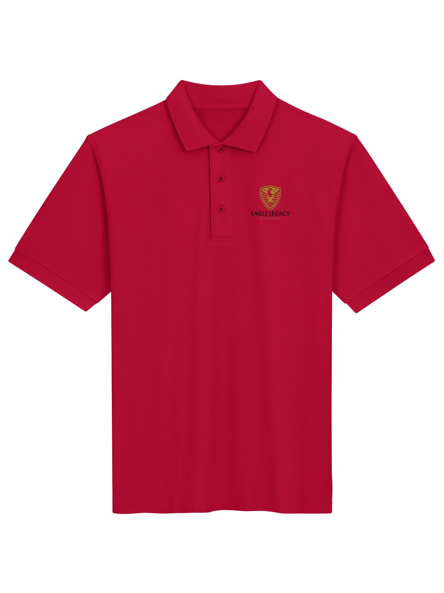 King Eagle Embroidered Polo Shirt product image (2)