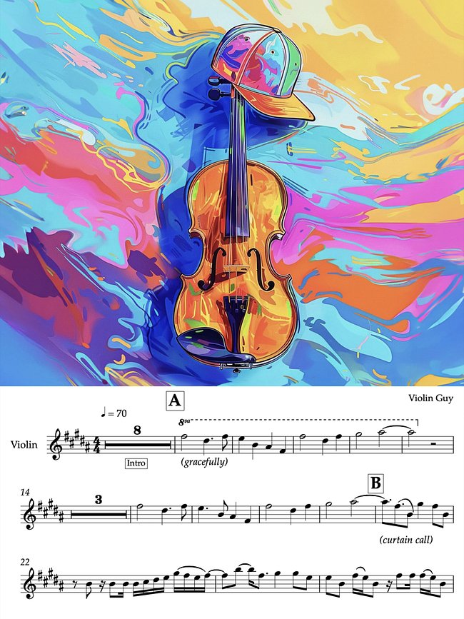 COLORS - Sheet Music