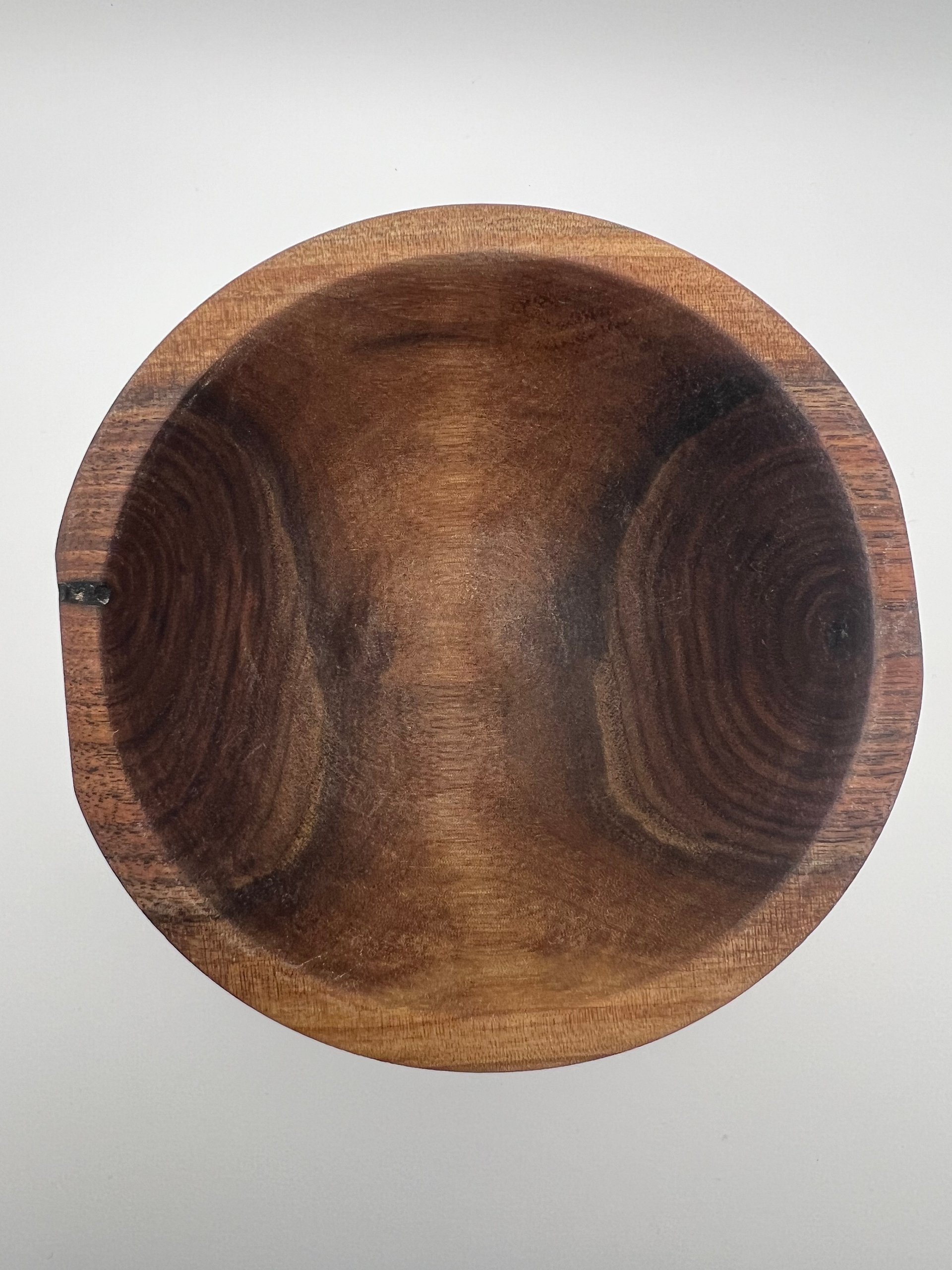 Hand-Turned Walnut Keepsake Dish | Salvaged Timber product image (1)