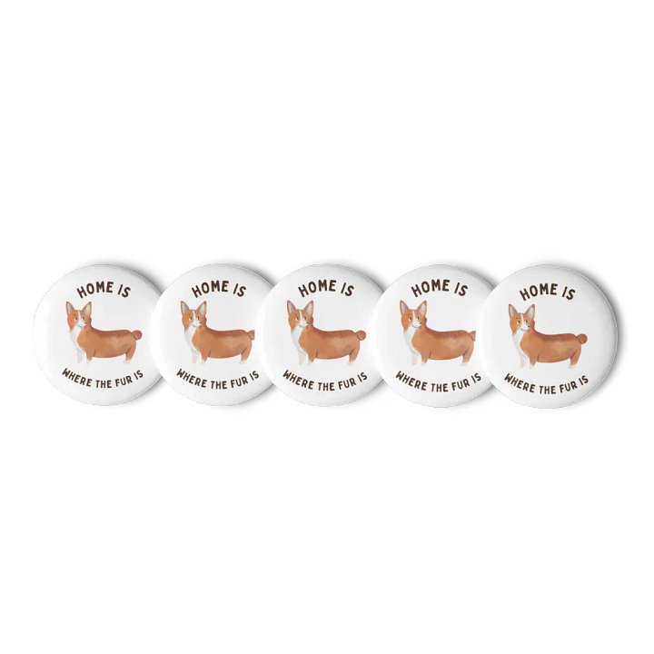 Home Is Where the Fur Is – Charming Pet Lover’s Pins product image (1)