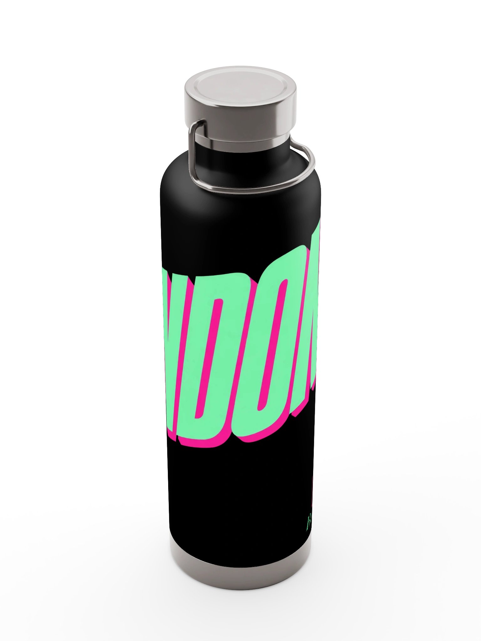 London Mint Neon Typography Bottle product image (5)