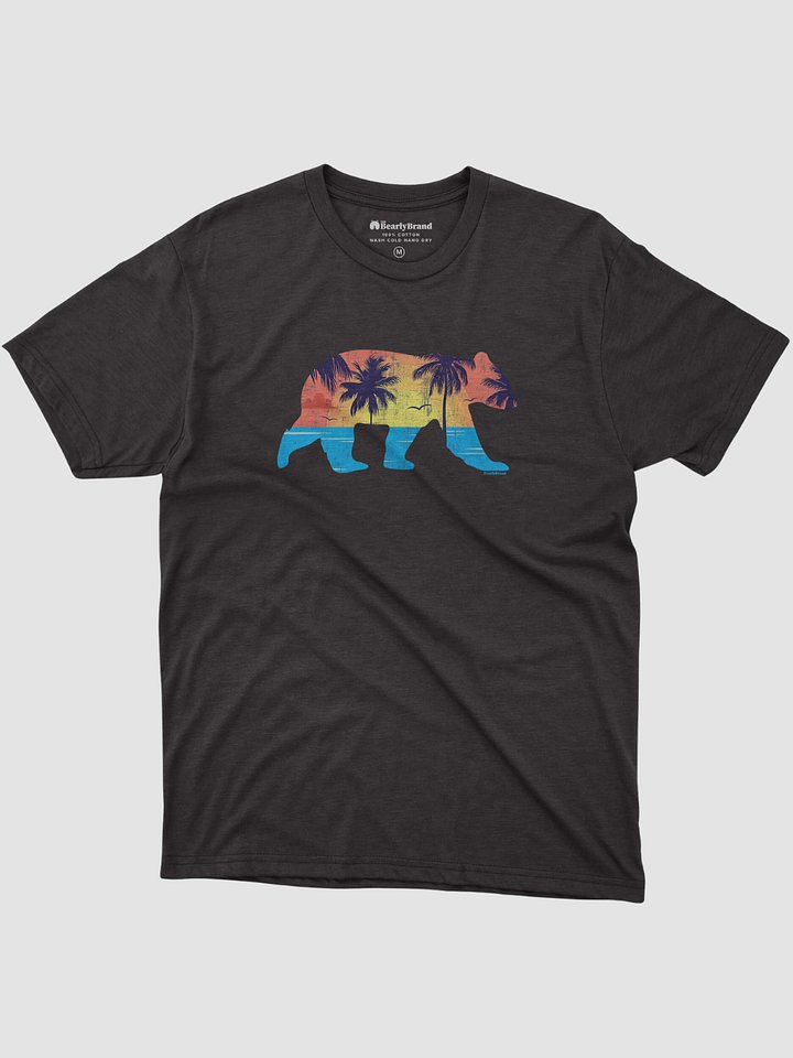 Sunset Beach Bear T-Shirt product image (1)