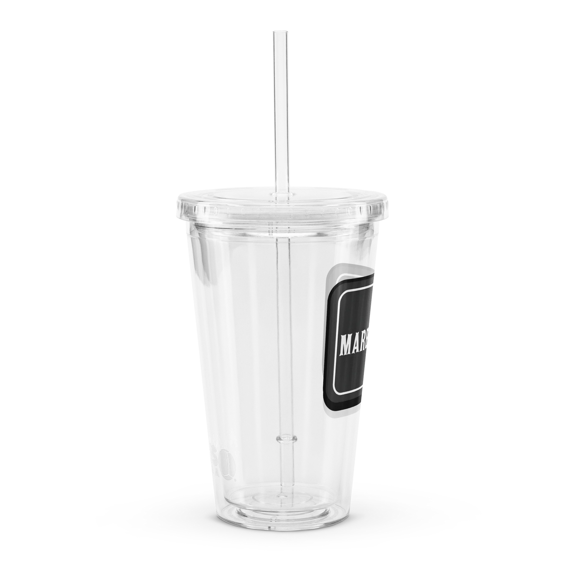 Marblefest May 2026 - Double Wall Clear Plastic Tumbler product image (2)