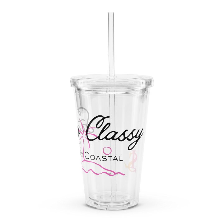 Coastal Double Wall Clear Tumbler product image (1)