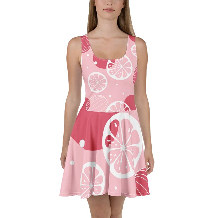 Citrus Burst All-Over Skater Dress product image (2)
