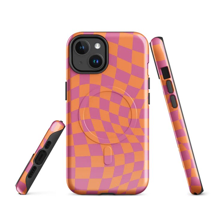 Pink & Orange iPhone Case (MagSafe) product image (2)