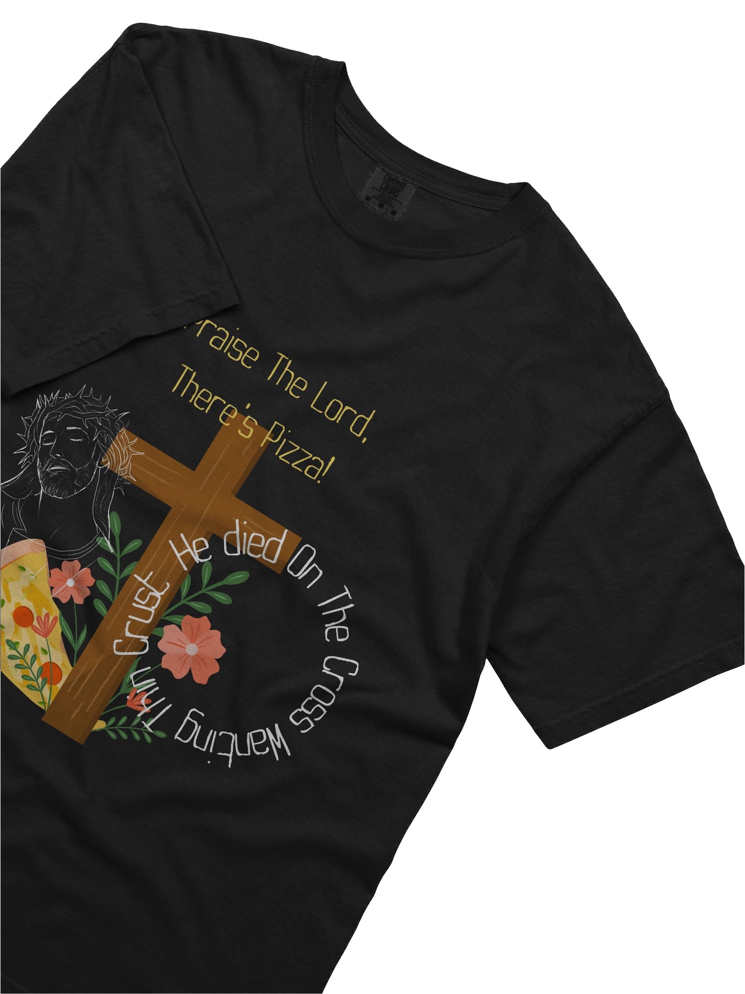 Praise The Lord, There's Pizza T-Shirt product image (5)