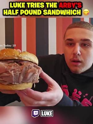 it was surprisingly good.. #luke #arbys #arbysmeatmountain #foodreview #viral @Lillukie 