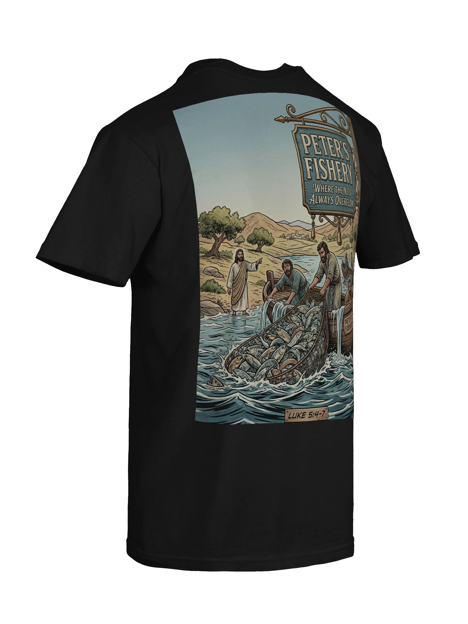 Peter’s Fishery Vintage Scripture Tee product image (8)