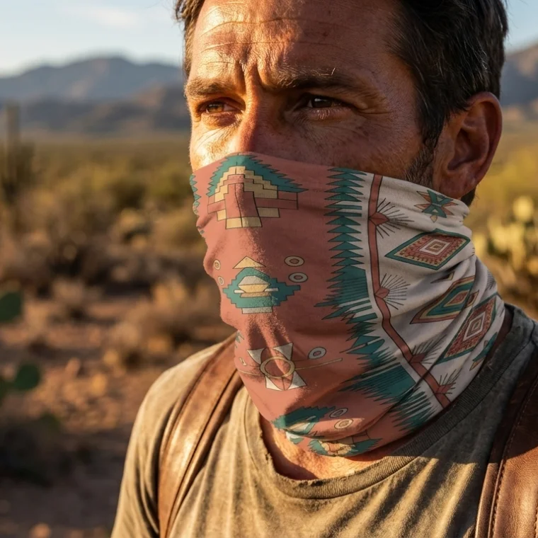 Nomadic Neck Gaiter – Mexican Symmetry Edition 02 product image (2)