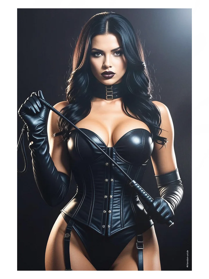 Femdom Poster - Souveräne Verführung – Dunkle Dominanzästhetik product image (2)