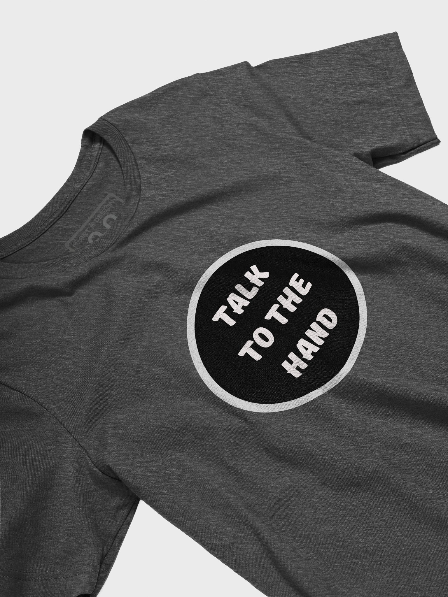Empowerment 'HAND' Circle Graphic Tee - BW product image (3)