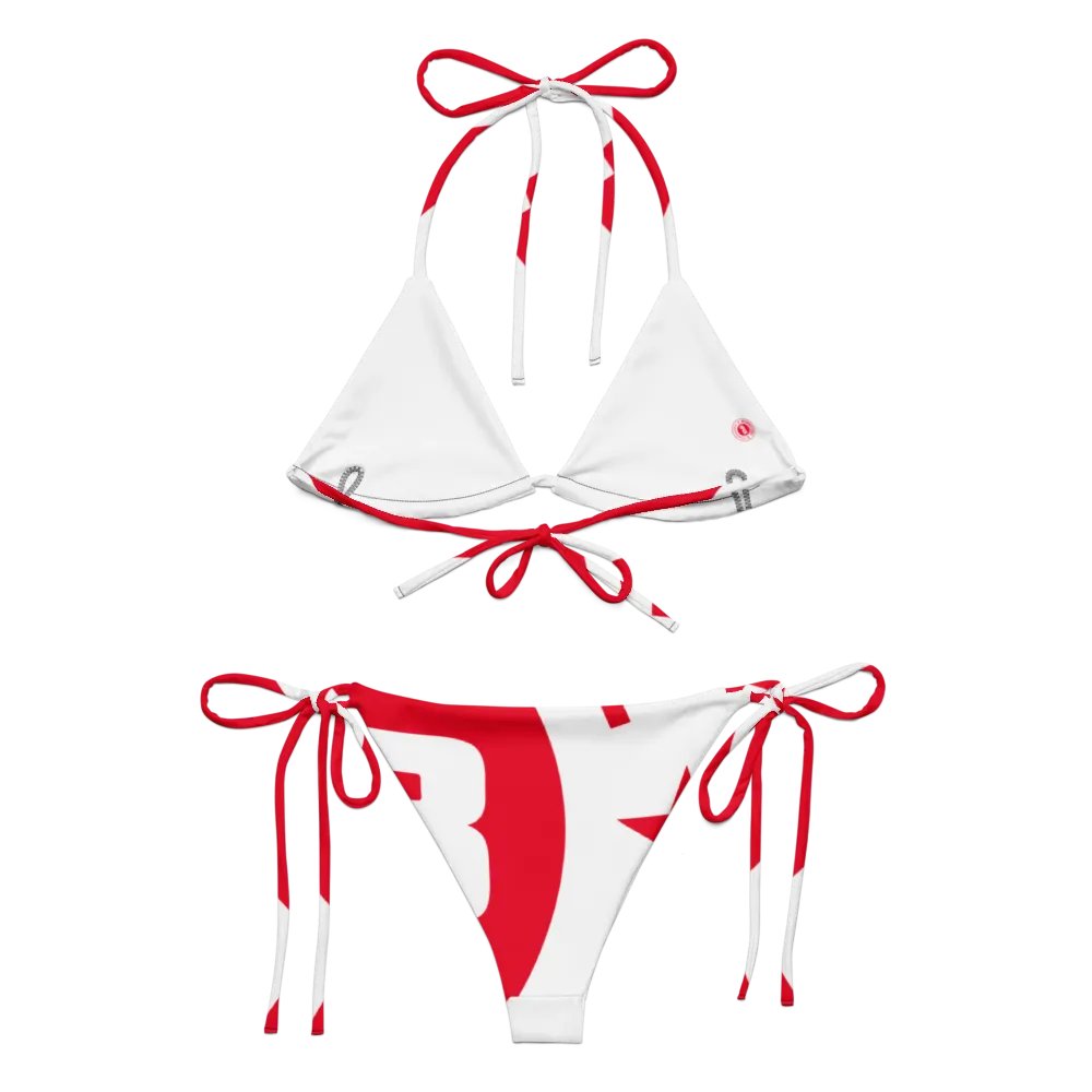 IFBNewsfeed.Org's All-Over Print Recycled String Bikini product image (3)