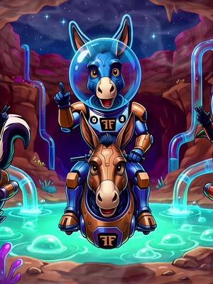 Dylan the Mechanoid Mule Mini Music Video #cartoon #animation #musicvideo #scifi #funny