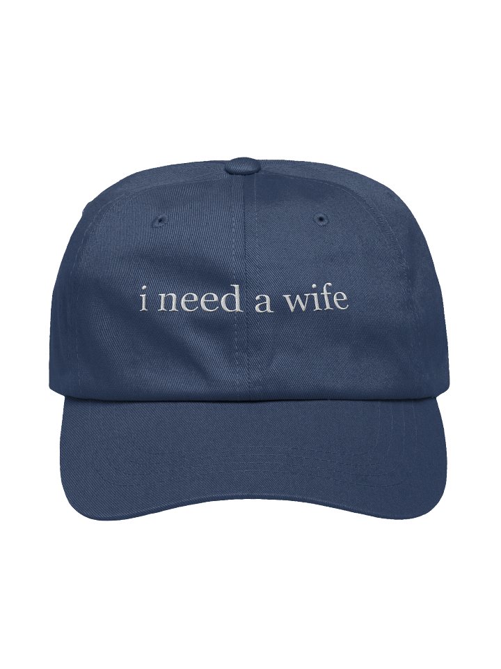 "i need a wife" cap product image (1)