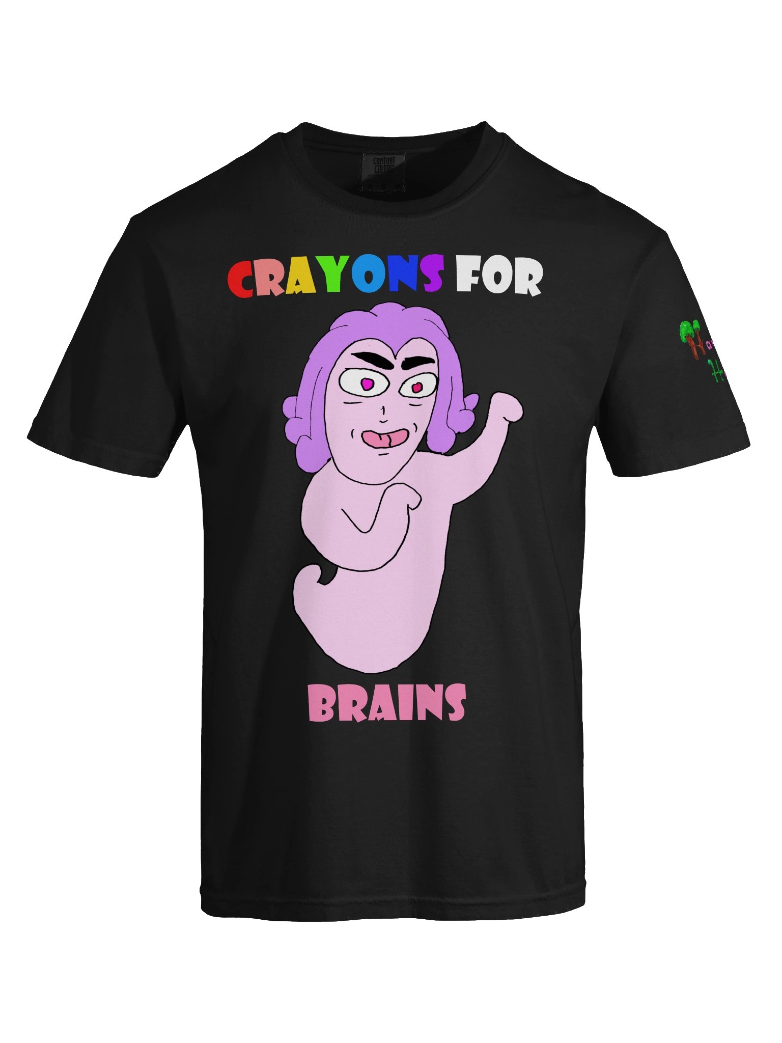 Crayons for Brains Tee product image (30)