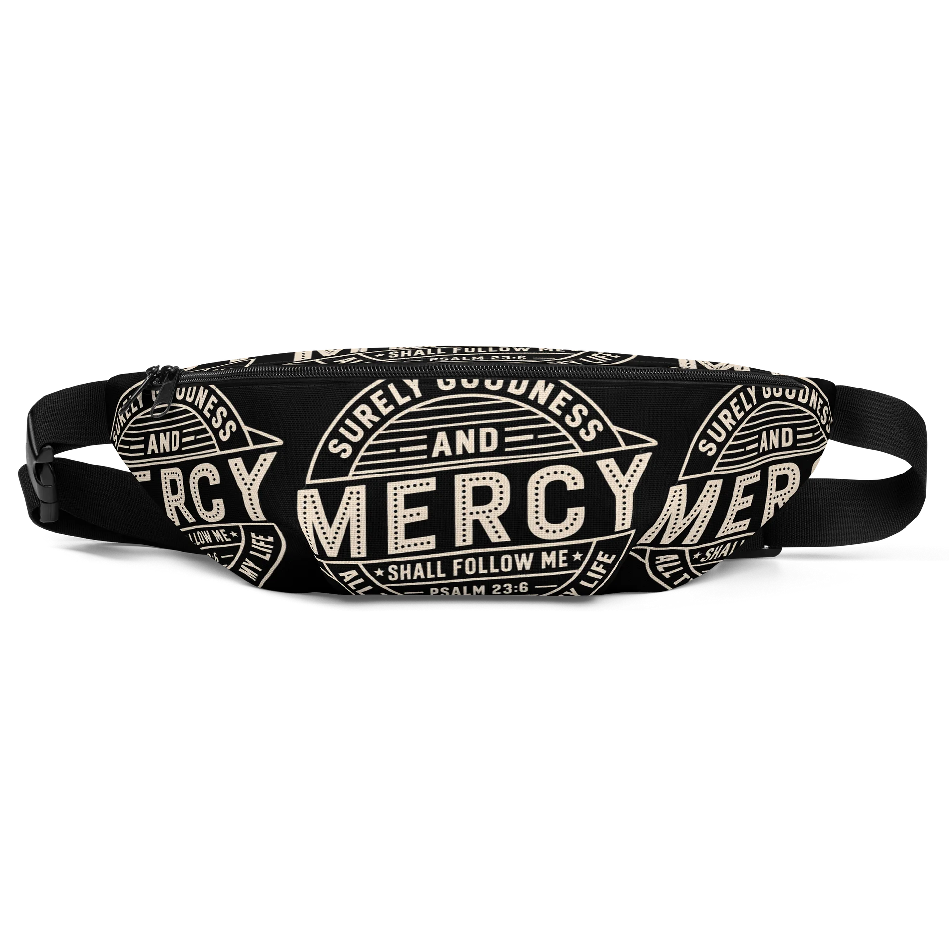 Psalm 23:6 Goodness & Mercy Scripture Belt Bag product image (2)