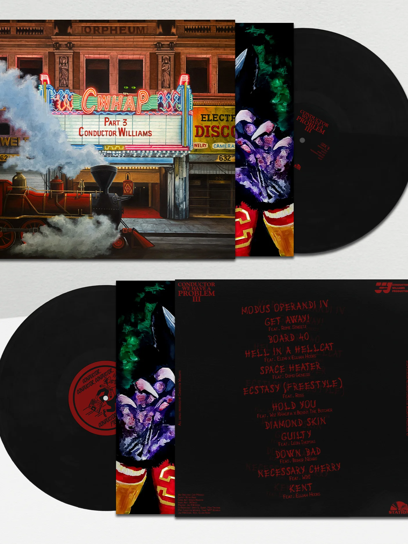 CONDUCTOR WE HAVE A PROBLEM 3 VINYL BLACK product image (1)