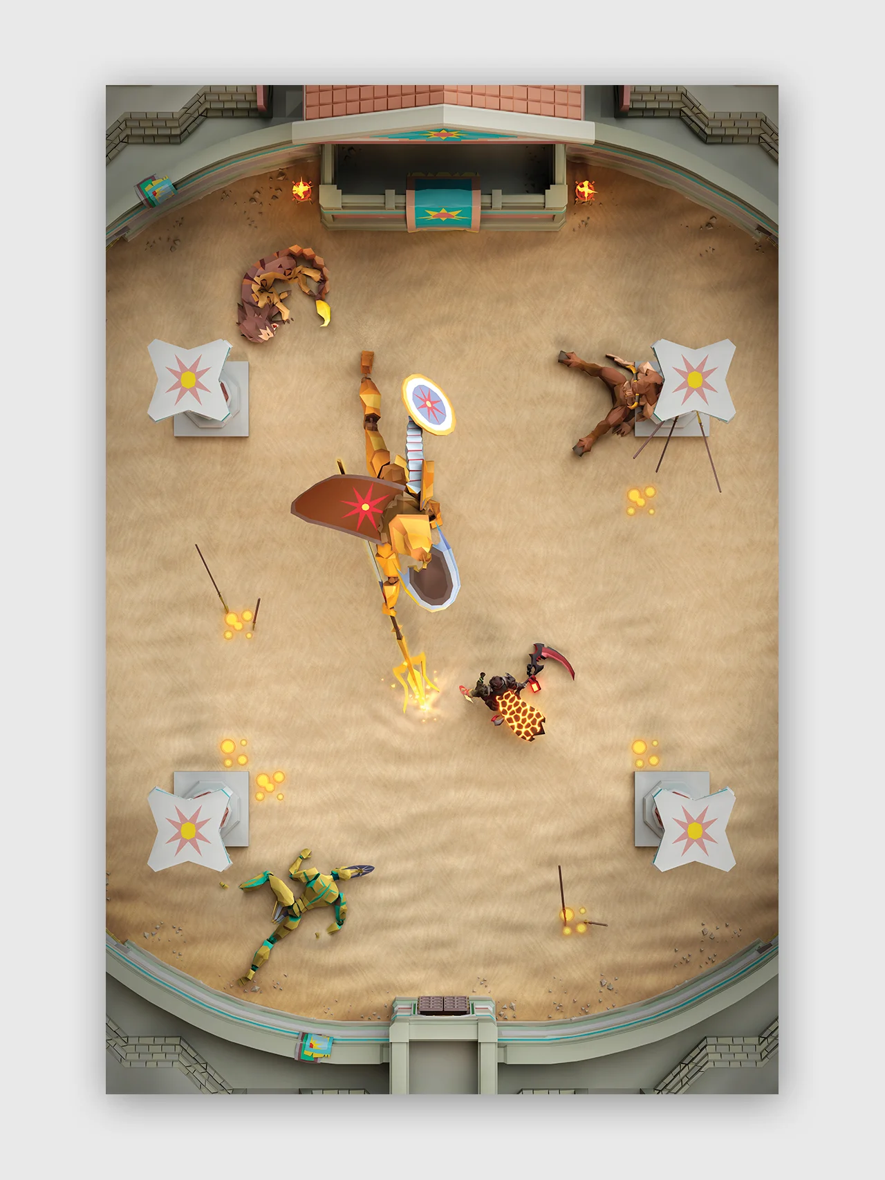 Into the Fray | Fortis Colosseum Poster product image (2)