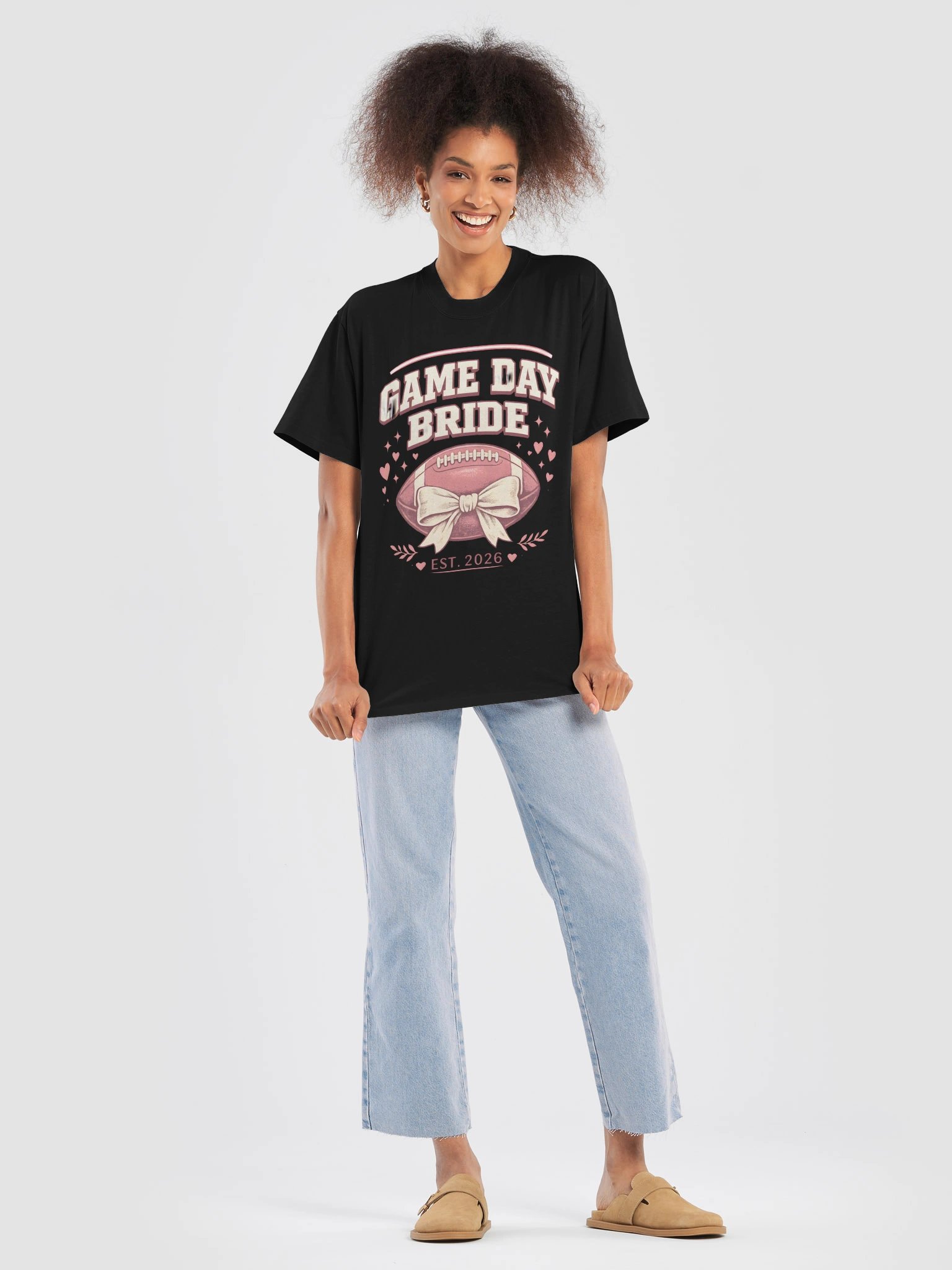 Game Day Bride Oversized Tee product image (26)