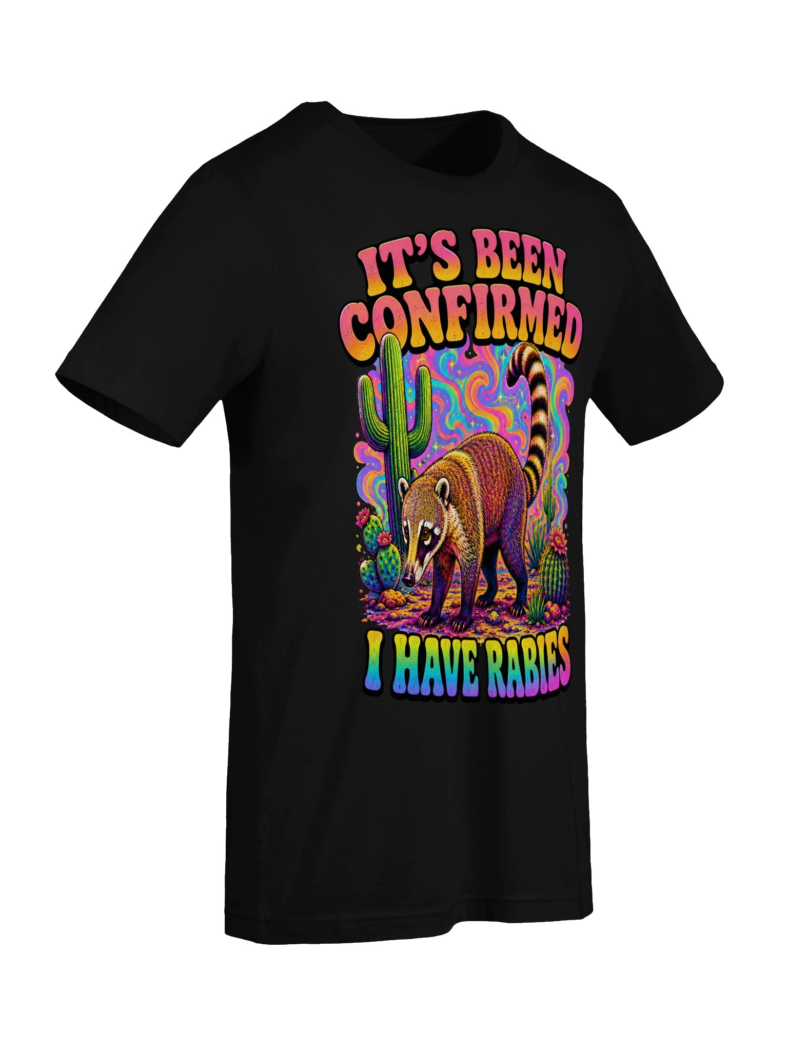 Confirmed: Rabies coatimundi Psychedelic Tee product image (70)