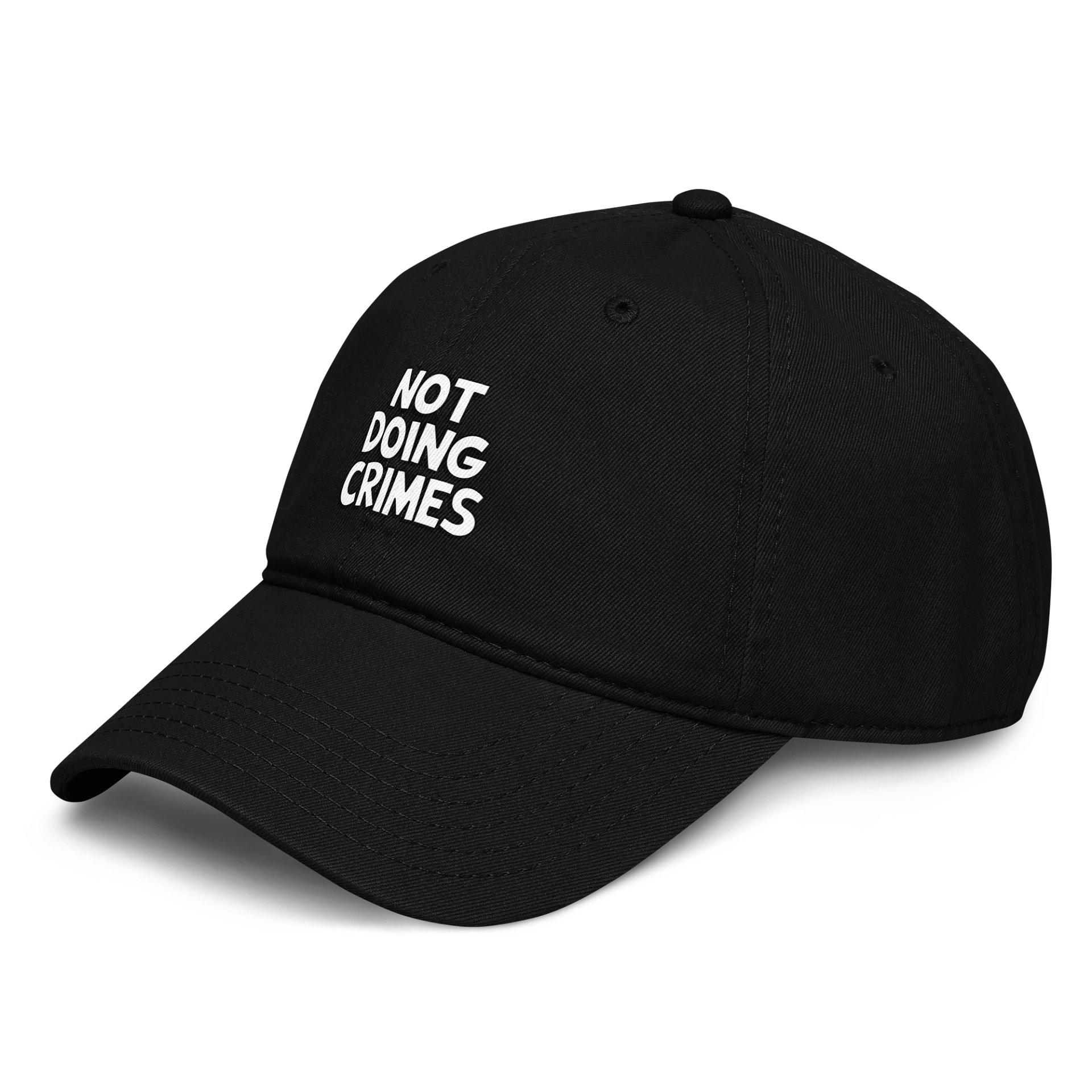 Not Doing Crimes Cap product image (3)
