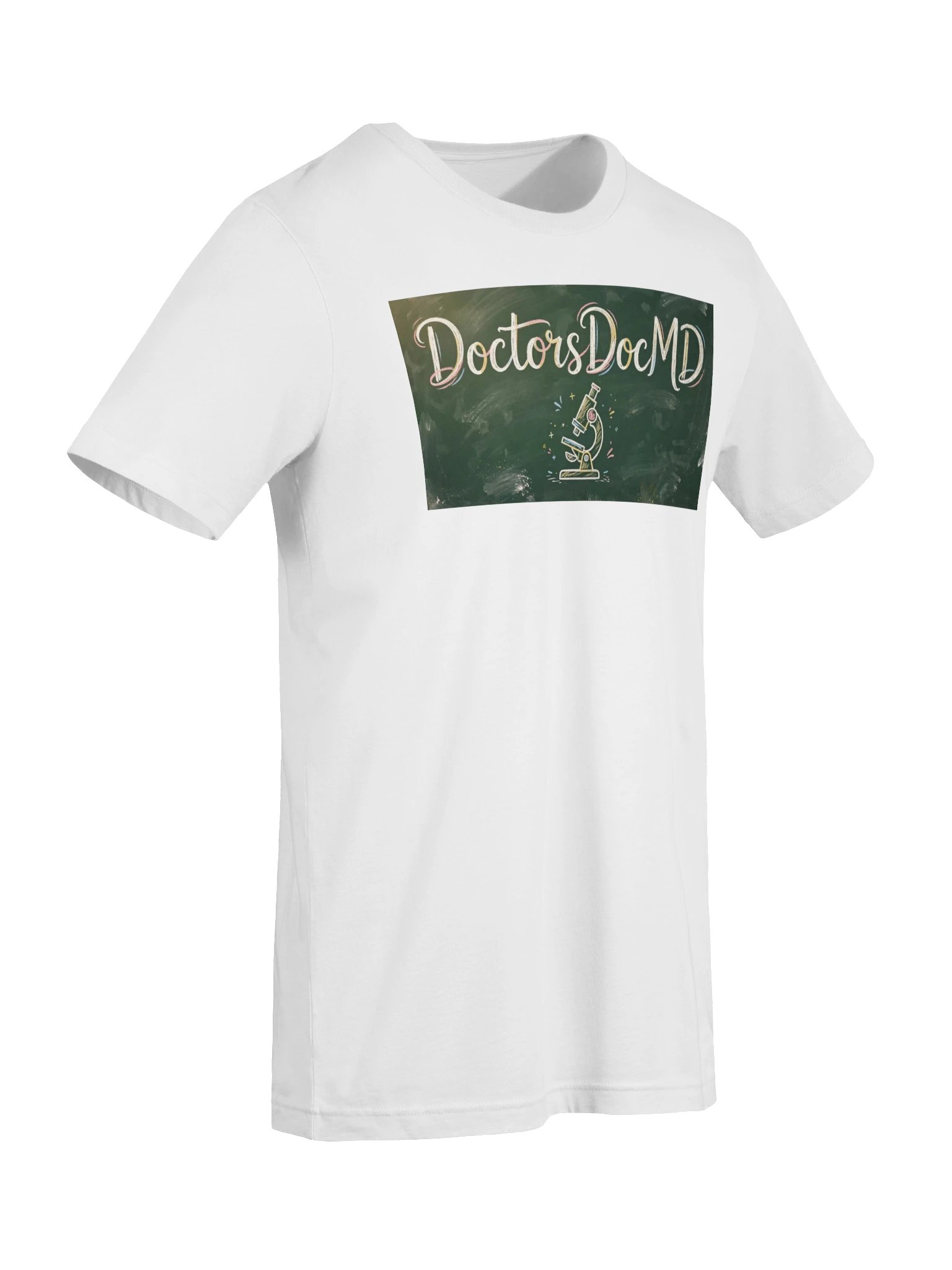 DoctorsDocMD Chalkboard White Tee product image (7)