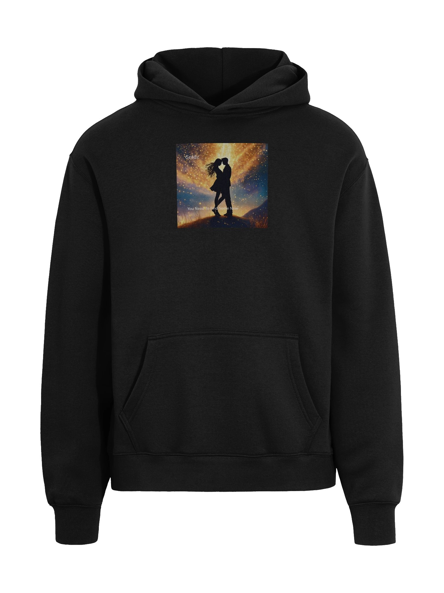 'You Need To Find Some New' Unisex Oversized Hoodie product image (3)