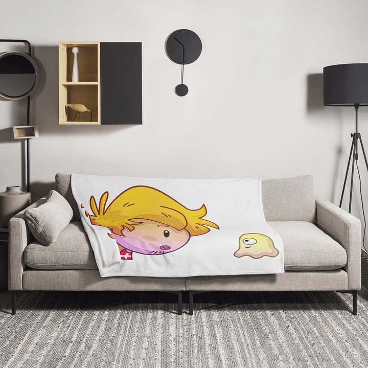 Denmark and Beer Ghost Throw Blanket product image (2)