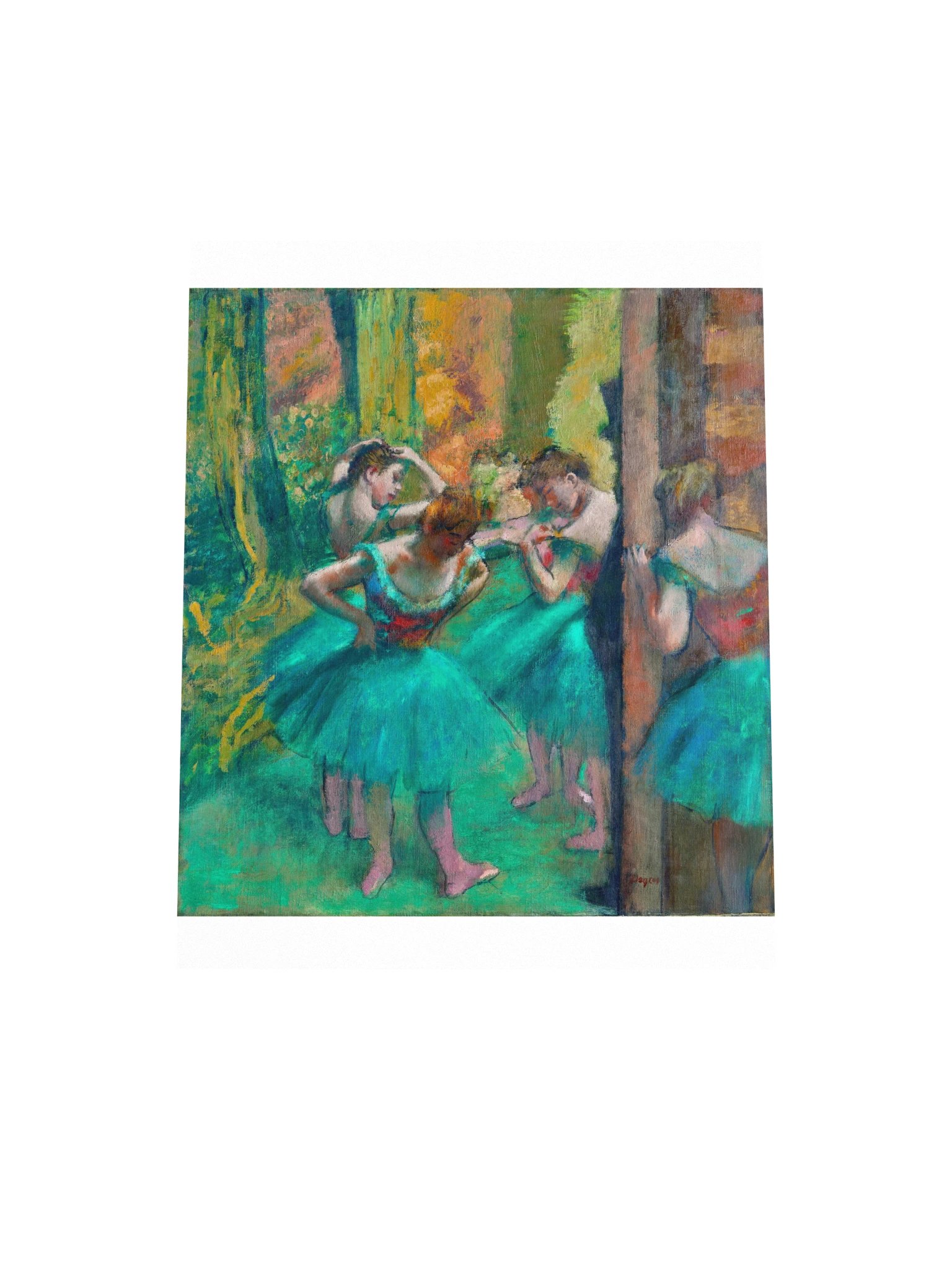 Dancers, Pink and Green — Medium Poster product image (4)