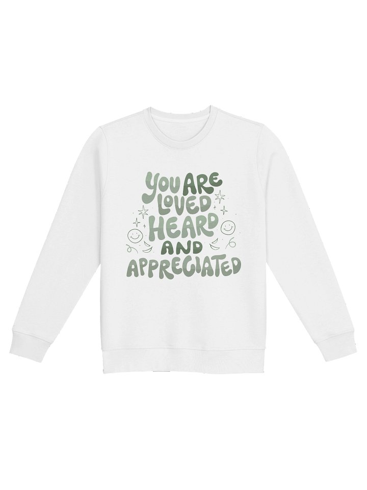 White LHA Sweatshirt product image (1)