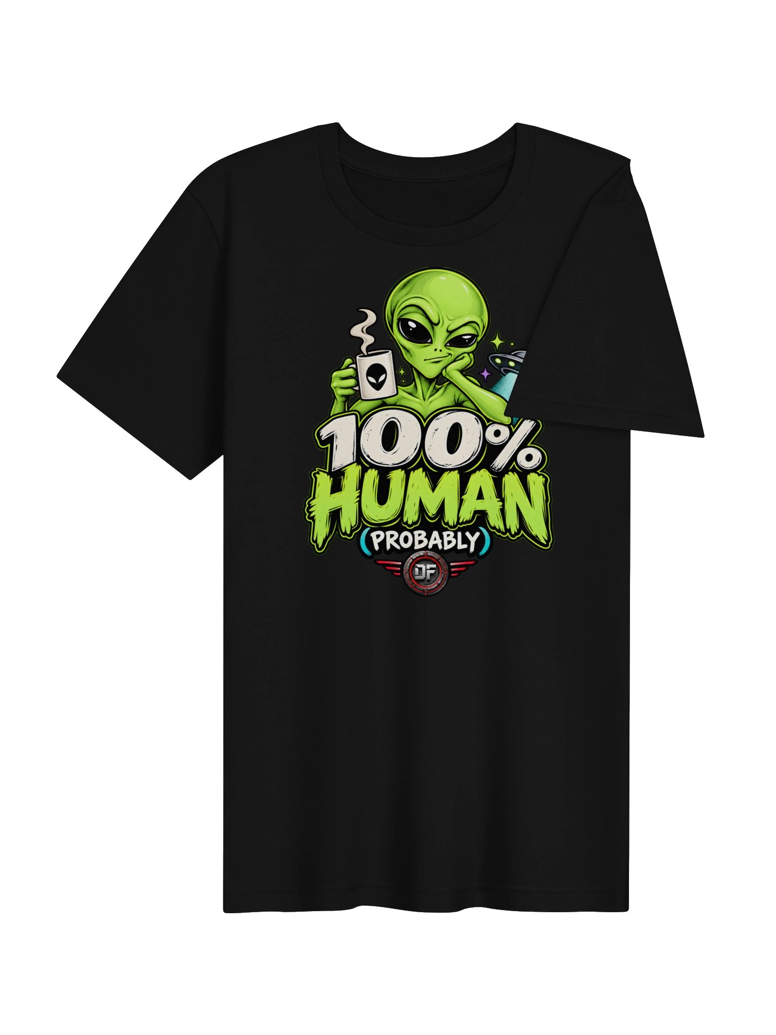 100% Human (Probably) Tee product image (29)