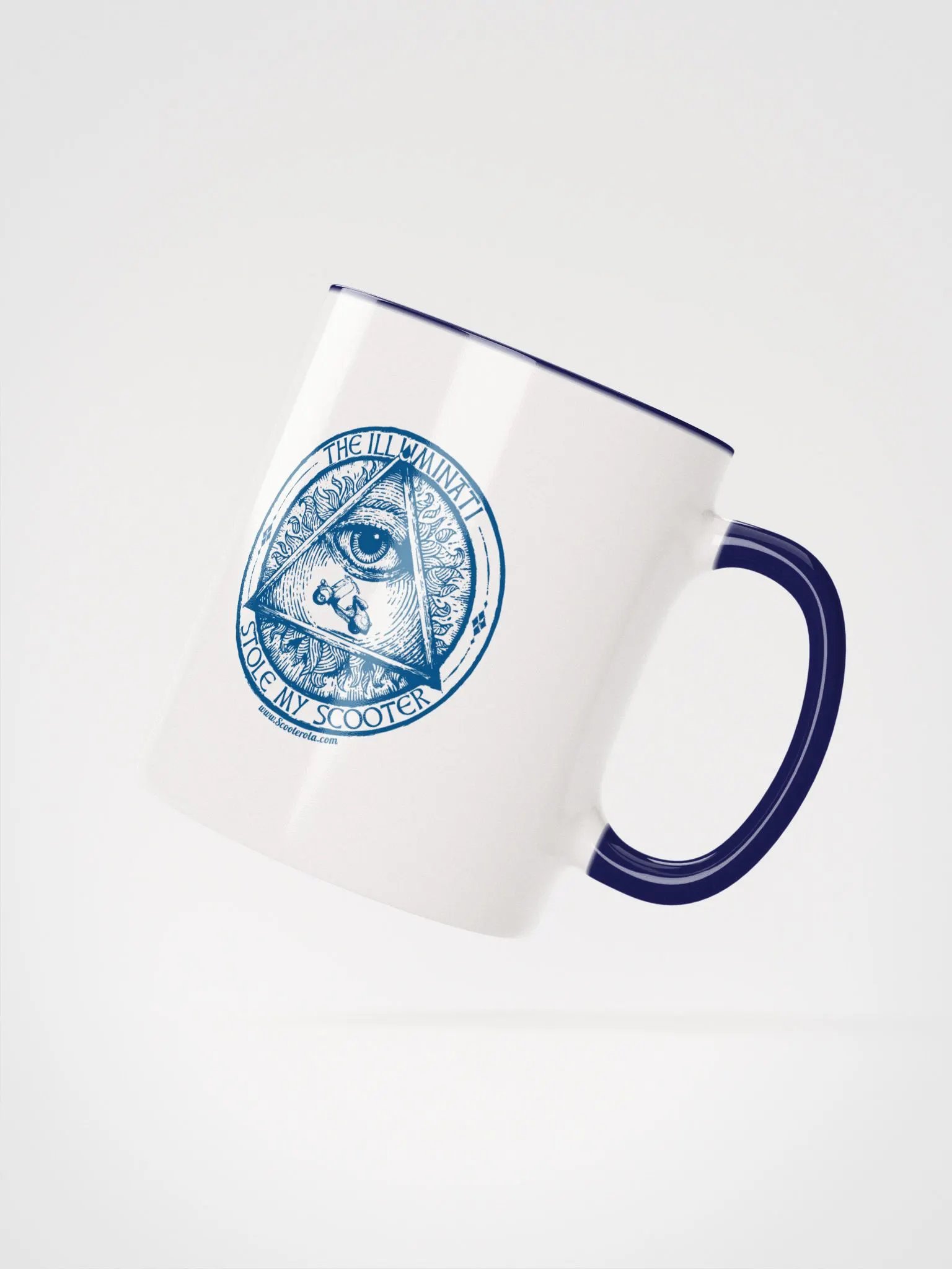 The Illuminati Stole My Scooter Mug product image (2)