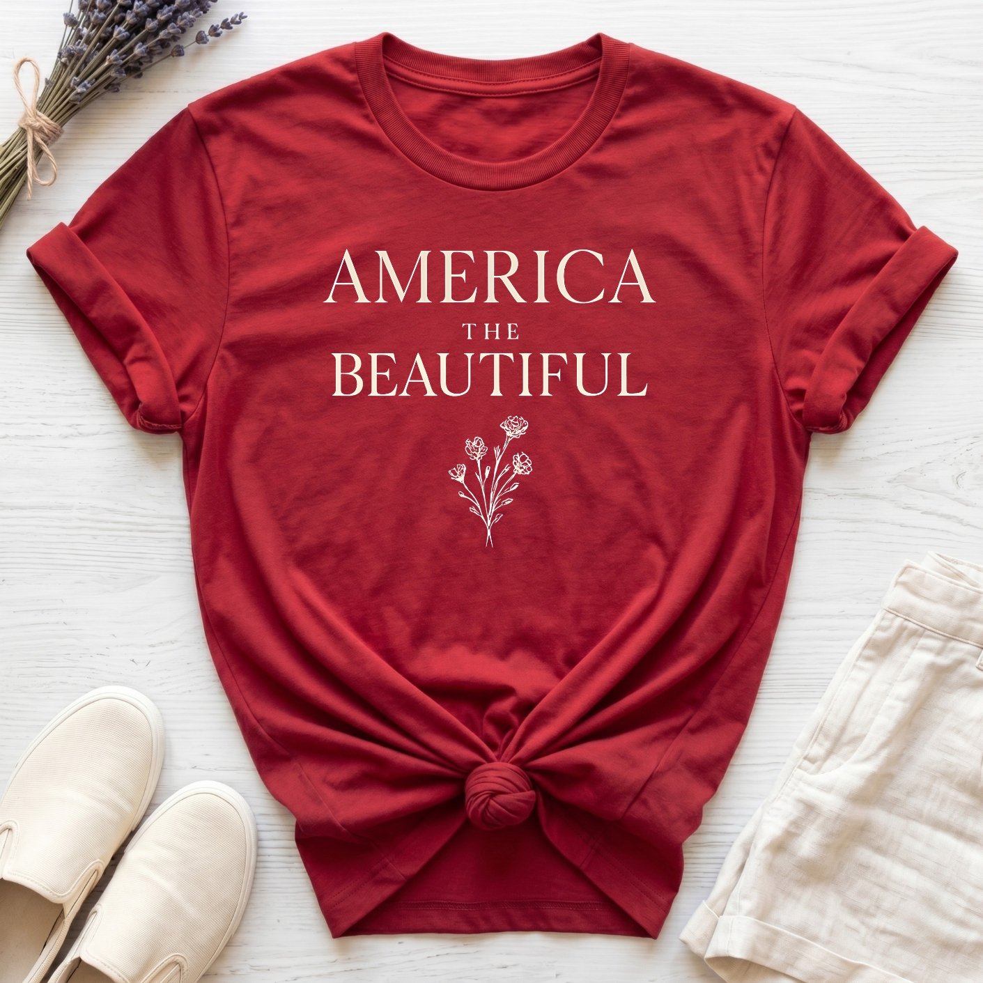 America 250: "America IIII" Organic T-Shirt product image (1)