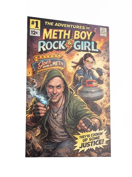 The Adventures of Meth Boy & Rock Girl Poster