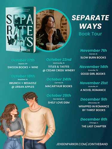 Did someone say BOOK TOUR? 🤩 I’m so thrilled to share dates with you. I hope to see you at one of my stops…If you plan on com...