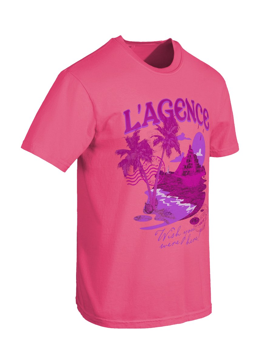 Wish You Were Here! Heavy T-Shirt - Pink product image (6)