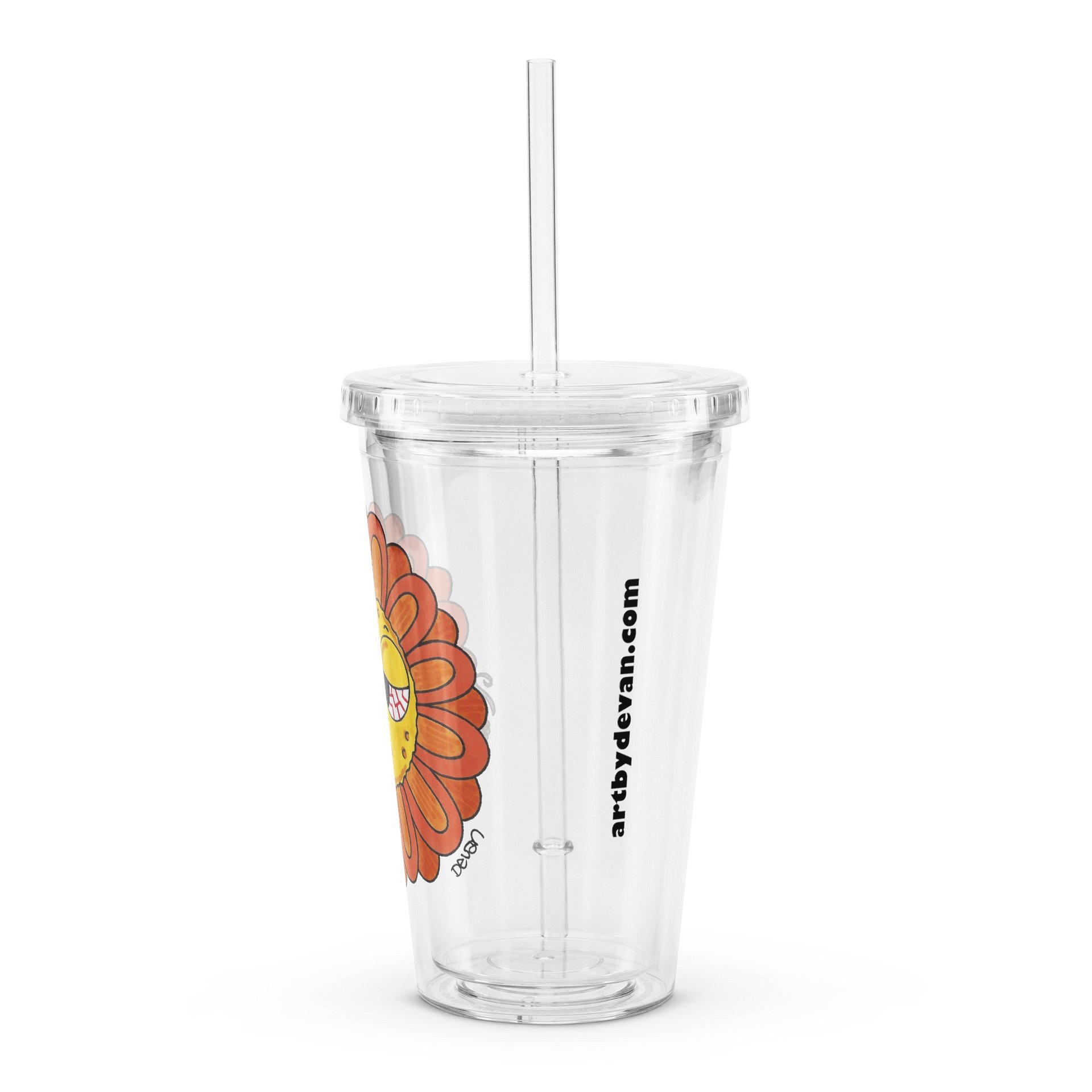 Orange Stoner Flower Cup product image (3)